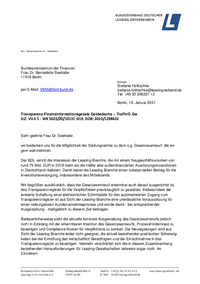 Transparenz-Finanzinformationsgesetz Geldwäsche – TraFinG Gw